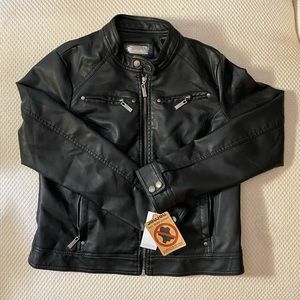 Faux Leather Jacket